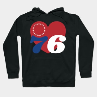 For The Love Of Philly 76ers v3 Hoodie